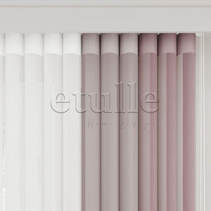 Dorset - Narrow Vertical Tulle Curtains