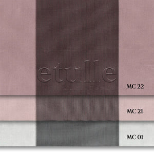 Dorset - Narrow Vertical Tulle Curtains