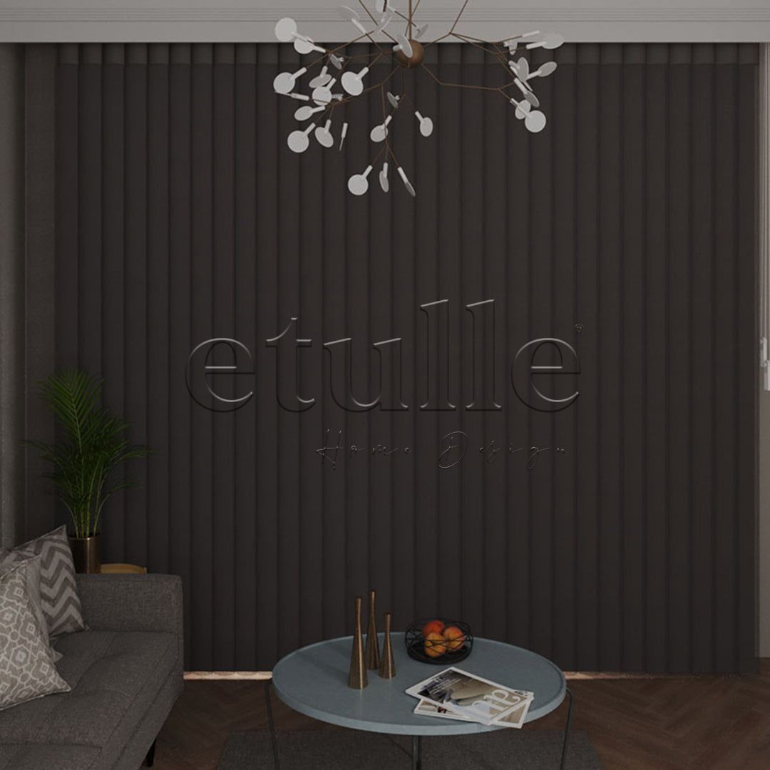 Efes - Cationic Vertical Tulle Curtain
