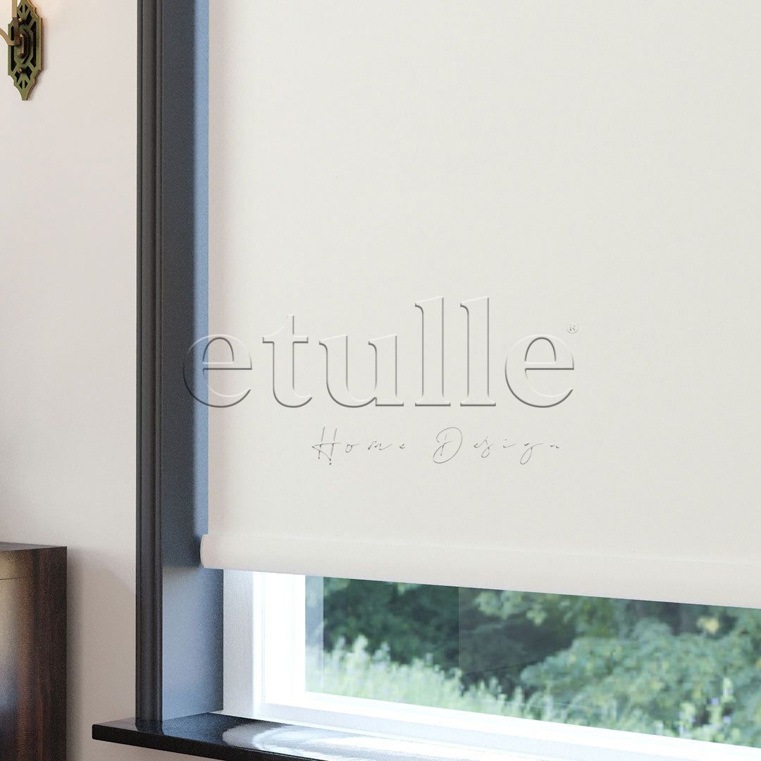 Ecru Roller Blackout Curtain | Ashford