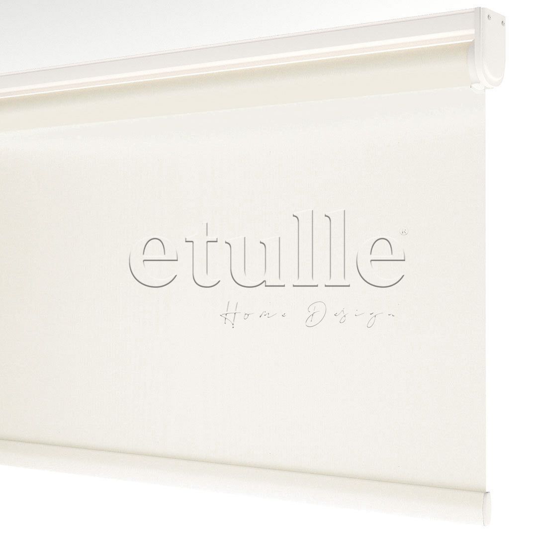 Ecru Roller Blackout Curtain | Ashford