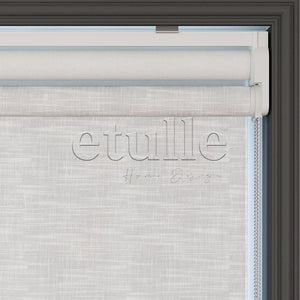 Ecru Patterned Double Roller Blind | Dauphine
