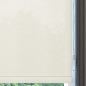 Ecru Matte Linen Roller Blinds | brodie