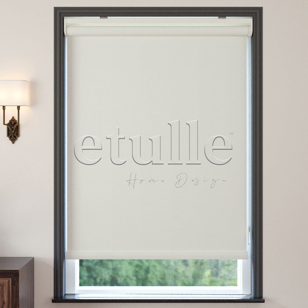 Ecru Matte Roller Blinds | Callaway