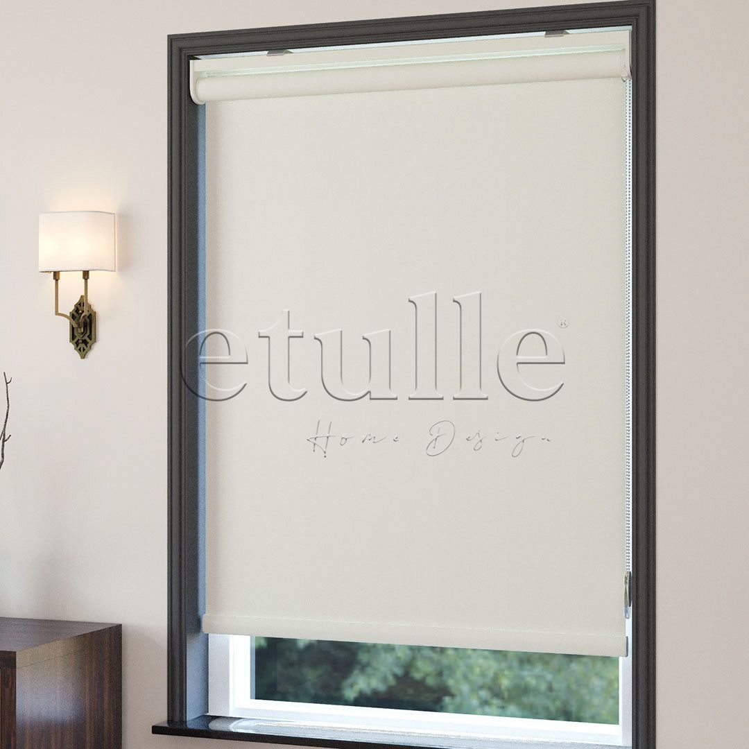 Ecru Matte Roller Blinds | Callaway