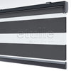 Antrasit Blackout Zebra Perde | Ennio