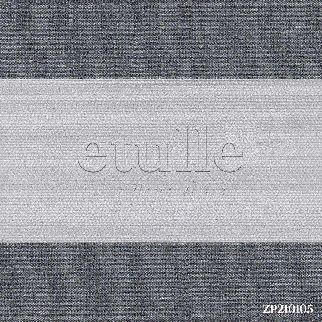White Blackout Zebra Curtain | Ennio