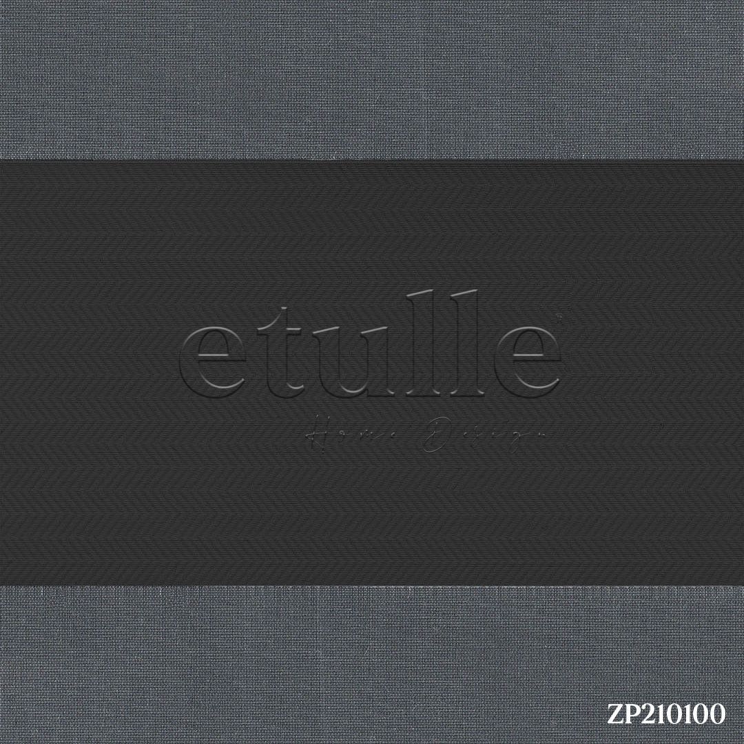 Black Blackout Zebra Curtain | Ennio