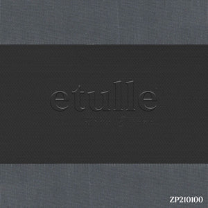 Black Blackout Zebra Curtain | Ennio