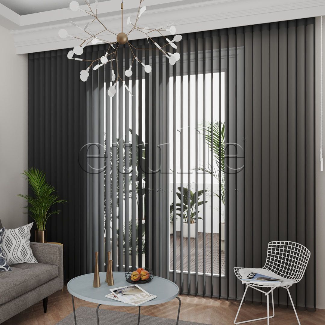 Estoril - Narrow Vertical Tulle Curtain