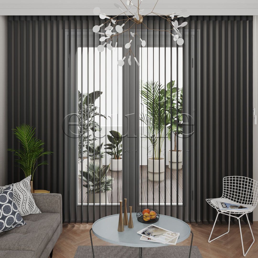 Estoril - Narrow Vertical Tulle Curtain