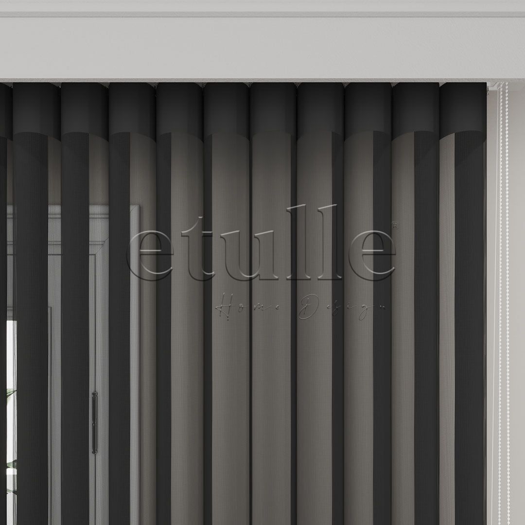 Estoril - Narrow Vertical Tulle Curtain