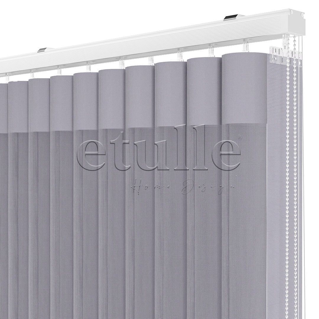 Faros - Narrow Vertical Tulle Curtain