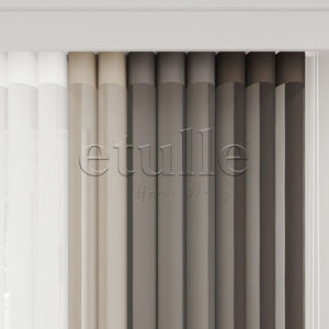 Florentine - Narrow Vertical Tulle Curtain