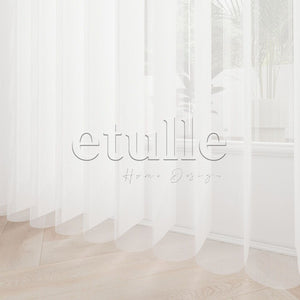 Florentine - Narrow Vertical Tulle Curtain