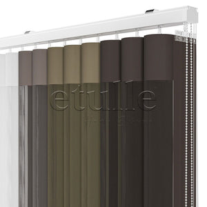 Fontana - Narrow Vertical Tulle Curtain
