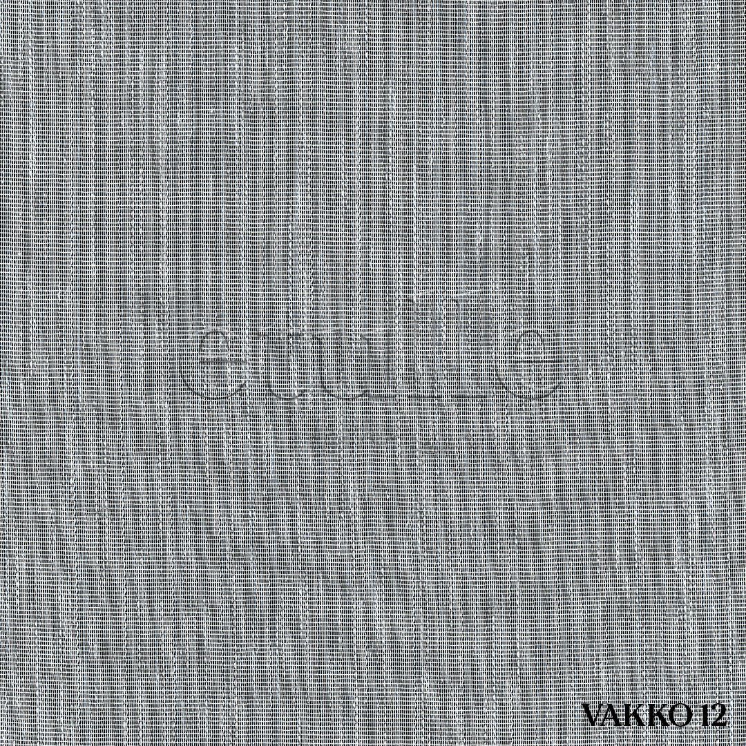 Gri Bambu Desenli Düz Tül Perde | Vakko