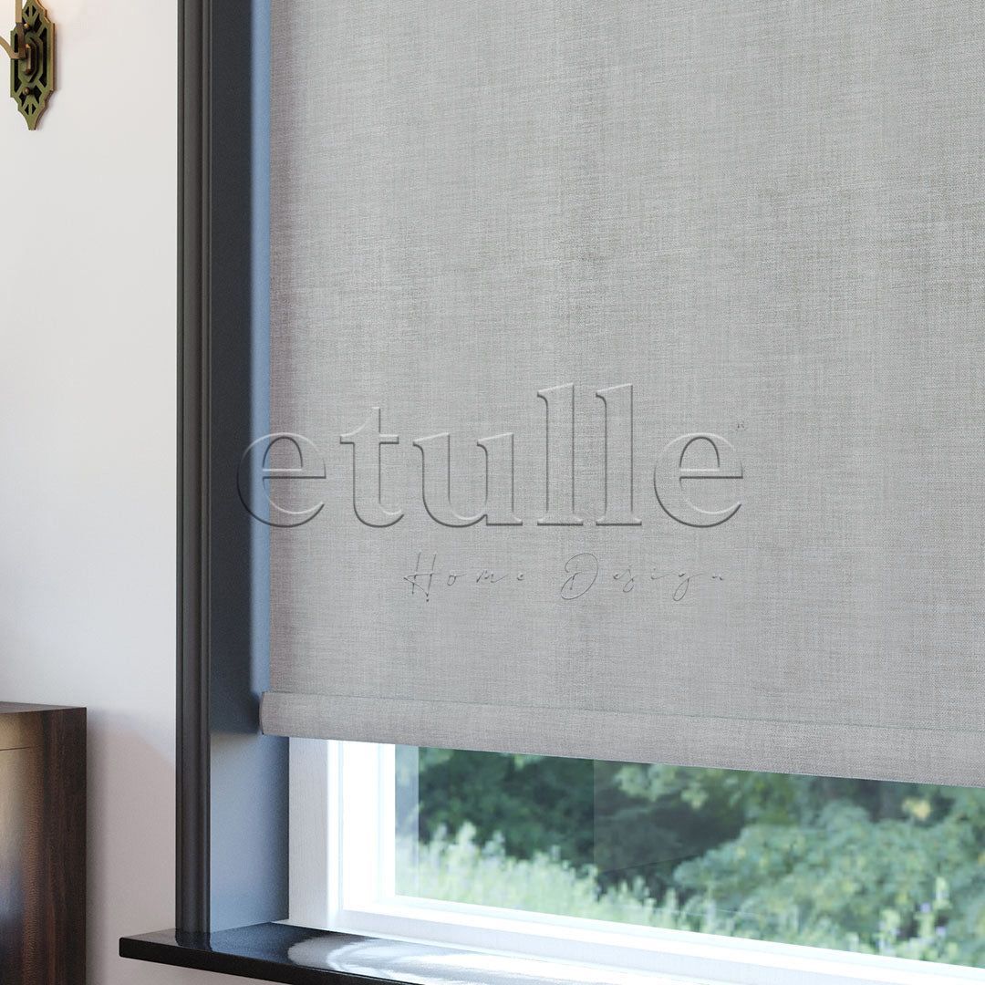 Gri Blackout Keten Stor Perde | Fiorella
