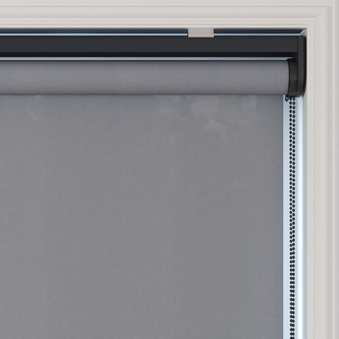 Grey Matte Roller Blinds | Luca