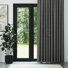 Gri Naturel Keten Fon Perde | Casual