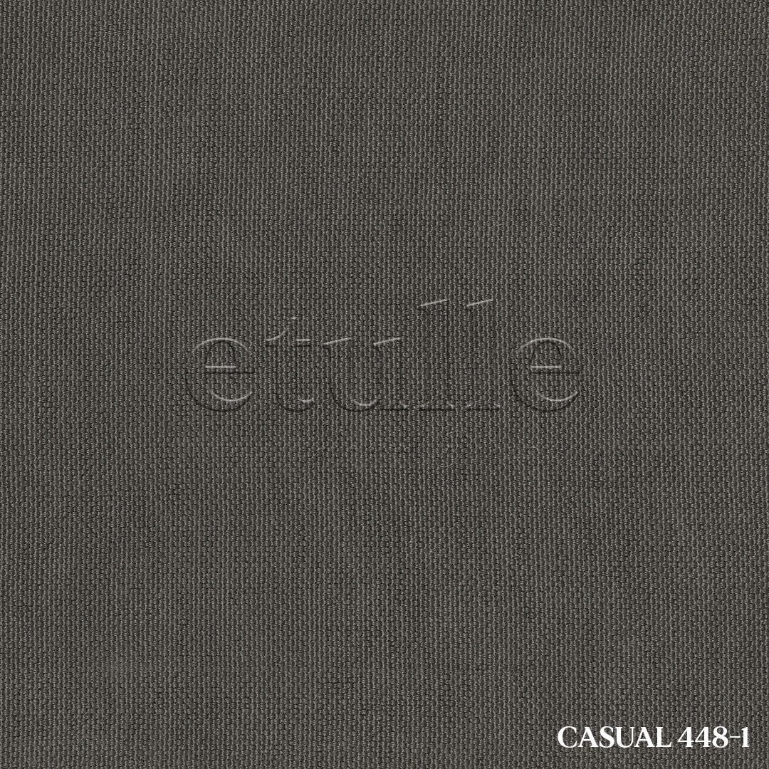 Gri Naturel Keten Fon Perde | Casual