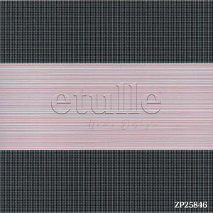 Pink Plain Zebra Curtain | Harlow