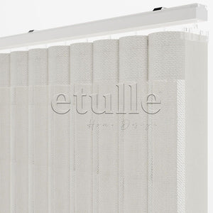 Isolate - Jacquard Vertical Tulle Curtain