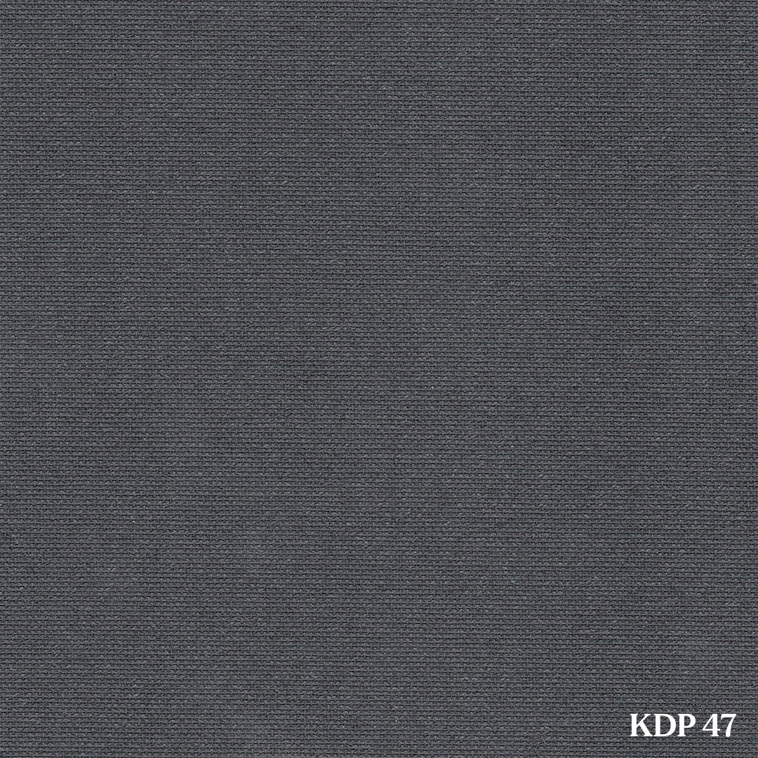 Dark Grey Plain Fabric Vertical Blinds | Luca