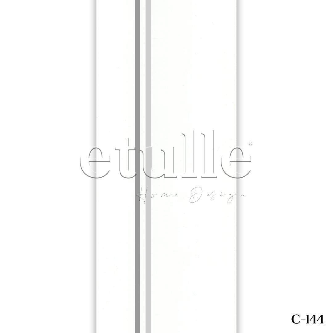 Dark Grey - Grey Striped PVC Vertical Blinds