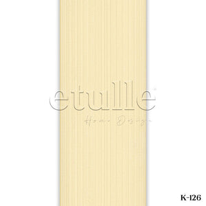 Dark Cream Channeled PVC Vertical Blinds