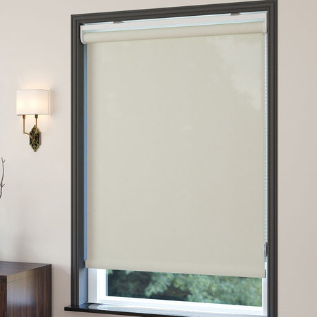 Dark Cream Matte Roller Blinds | Luca