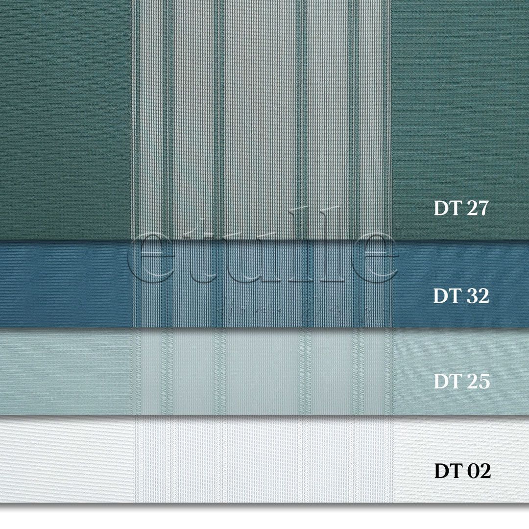 Lafe - Striped Vertical Tulle Curtain
