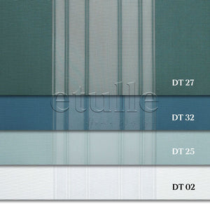 Lafe - Striped Vertical Tulle Curtain