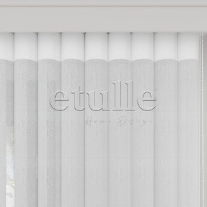Lento - Jacquard Vertical Tulle Curtain