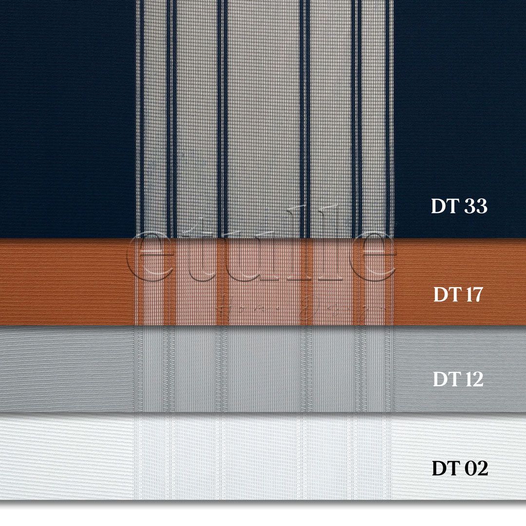 Leto - Striped Vertical Tulle Curtain