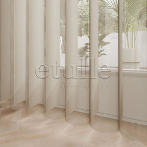 Leto - Plain Vertical Tulle Curtain
