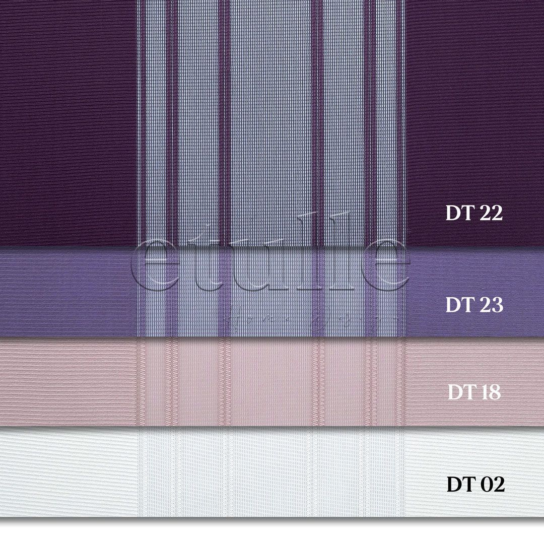 Lisbon - Striped Vertical Tulle Curtain
