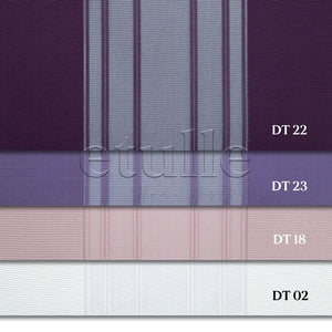 Lisbon - Striped Vertical Tulle Curtain