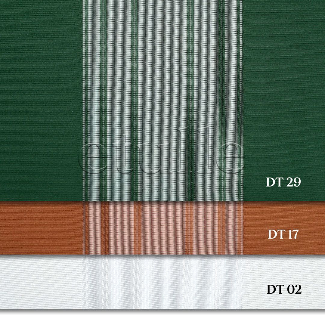Loft - Striped Vertical Tulle Curtain