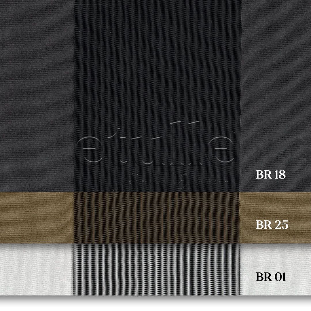 Menorca - Plain Vertical Tulle Curtain