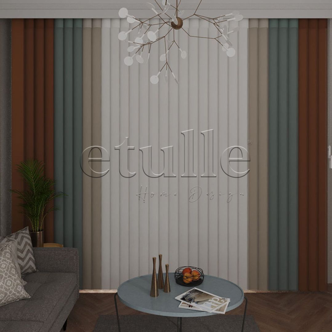 Mirissa - Narrow Vertical Tulle Curtains