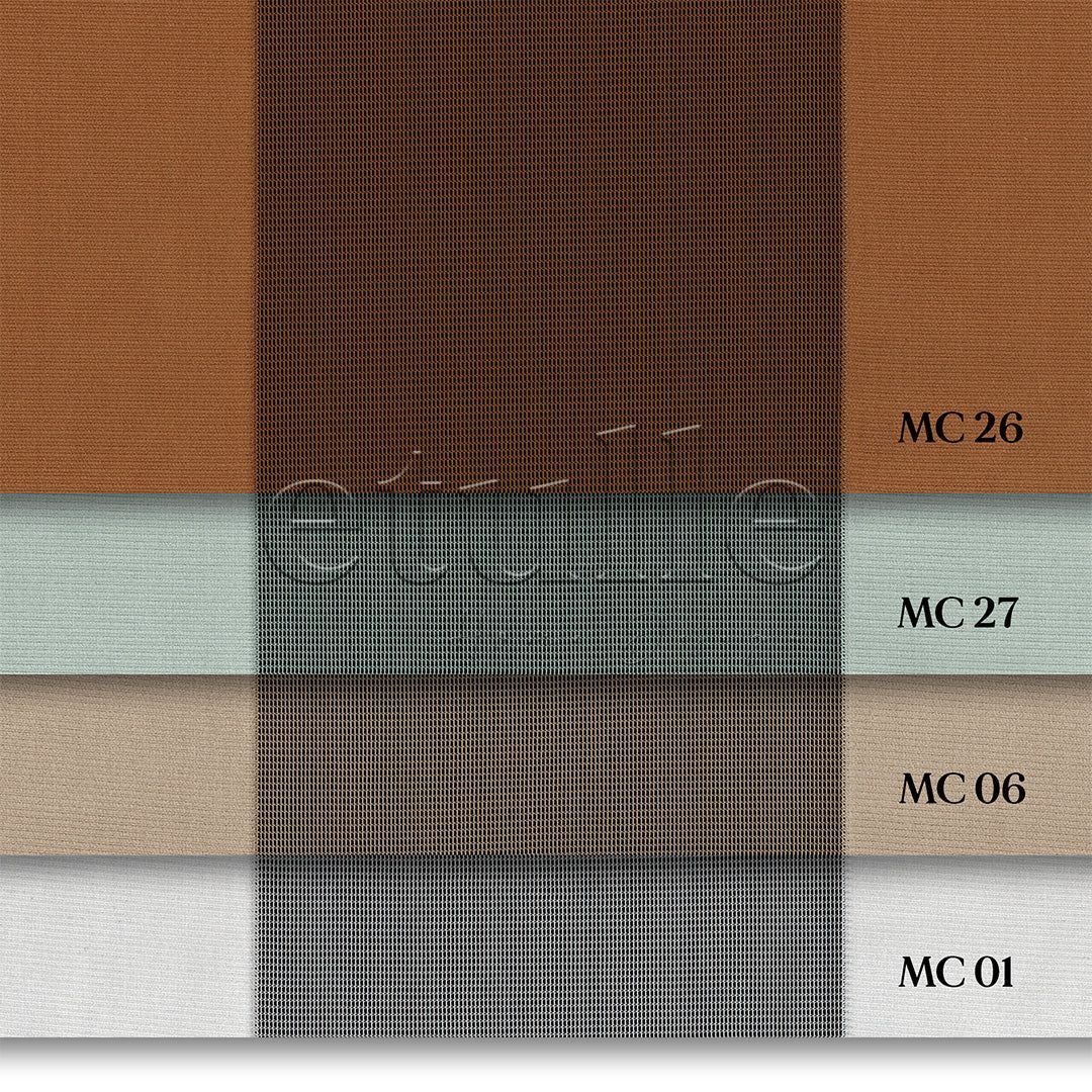 Mirissa - Narrow Vertical Tulle Curtains