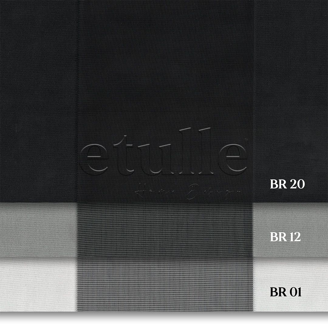 Misaki - Plain Vertical Tulle Curtain