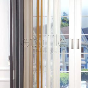 Montreal - Striped Vertical Tulle Curtains