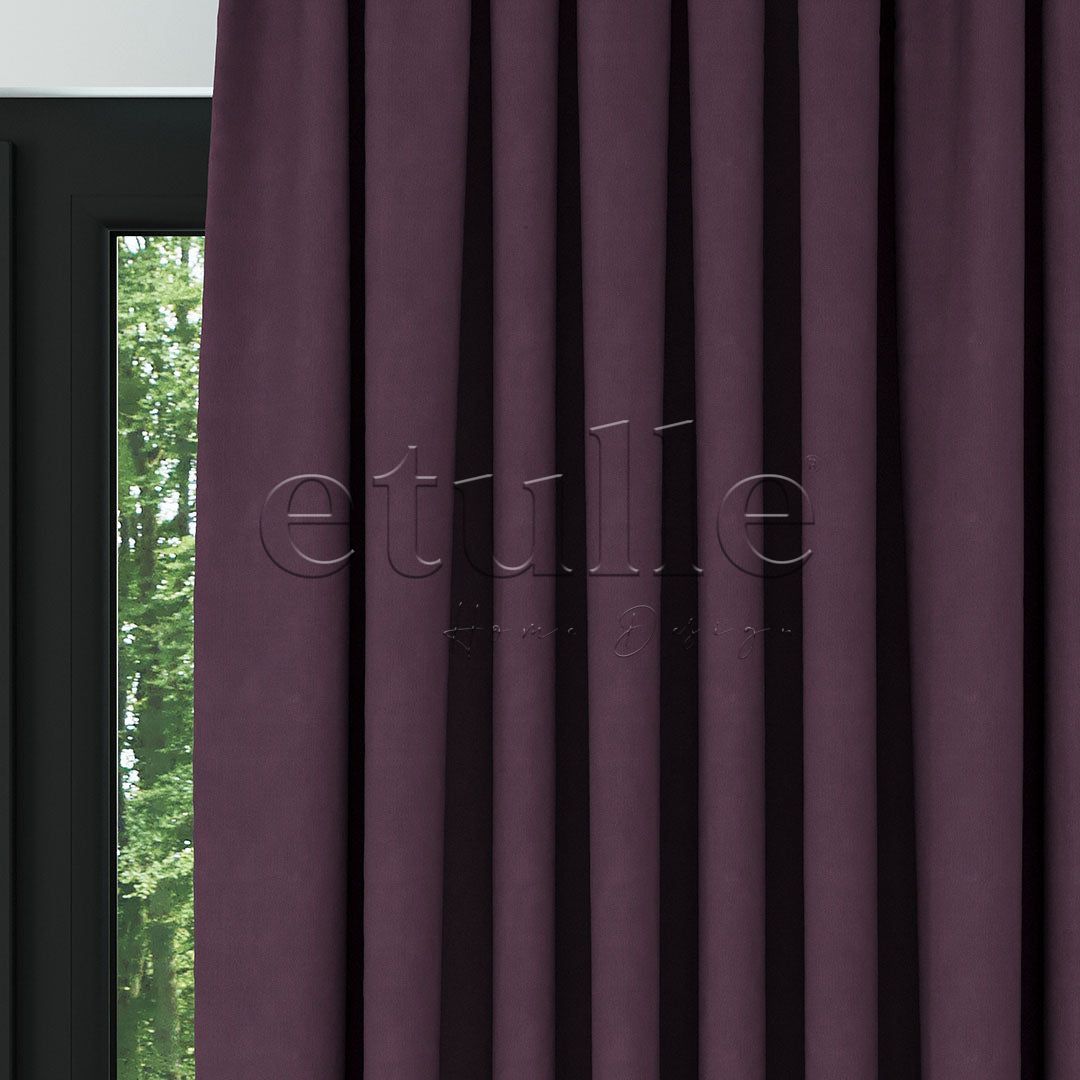 Mor Naturel Keten Fon Perde | Casual