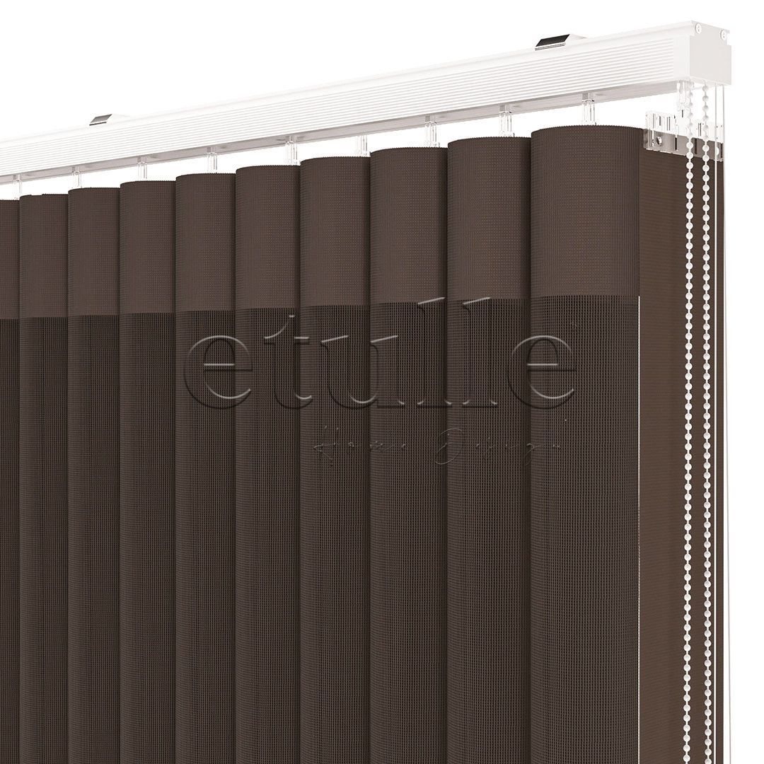 Negret - Narrow Vertical Tulle Curtain