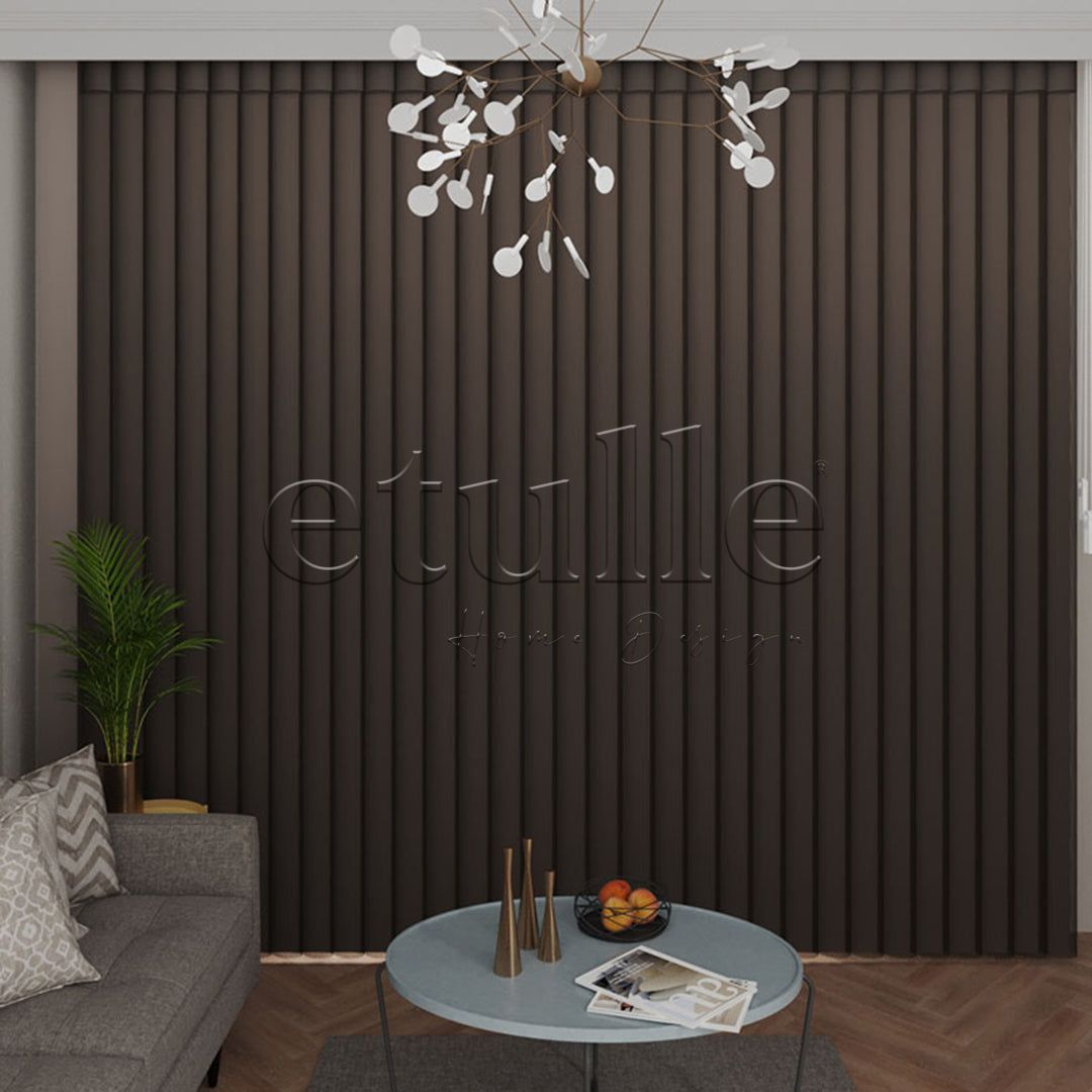 Negret - Narrow Vertical Tulle Curtain