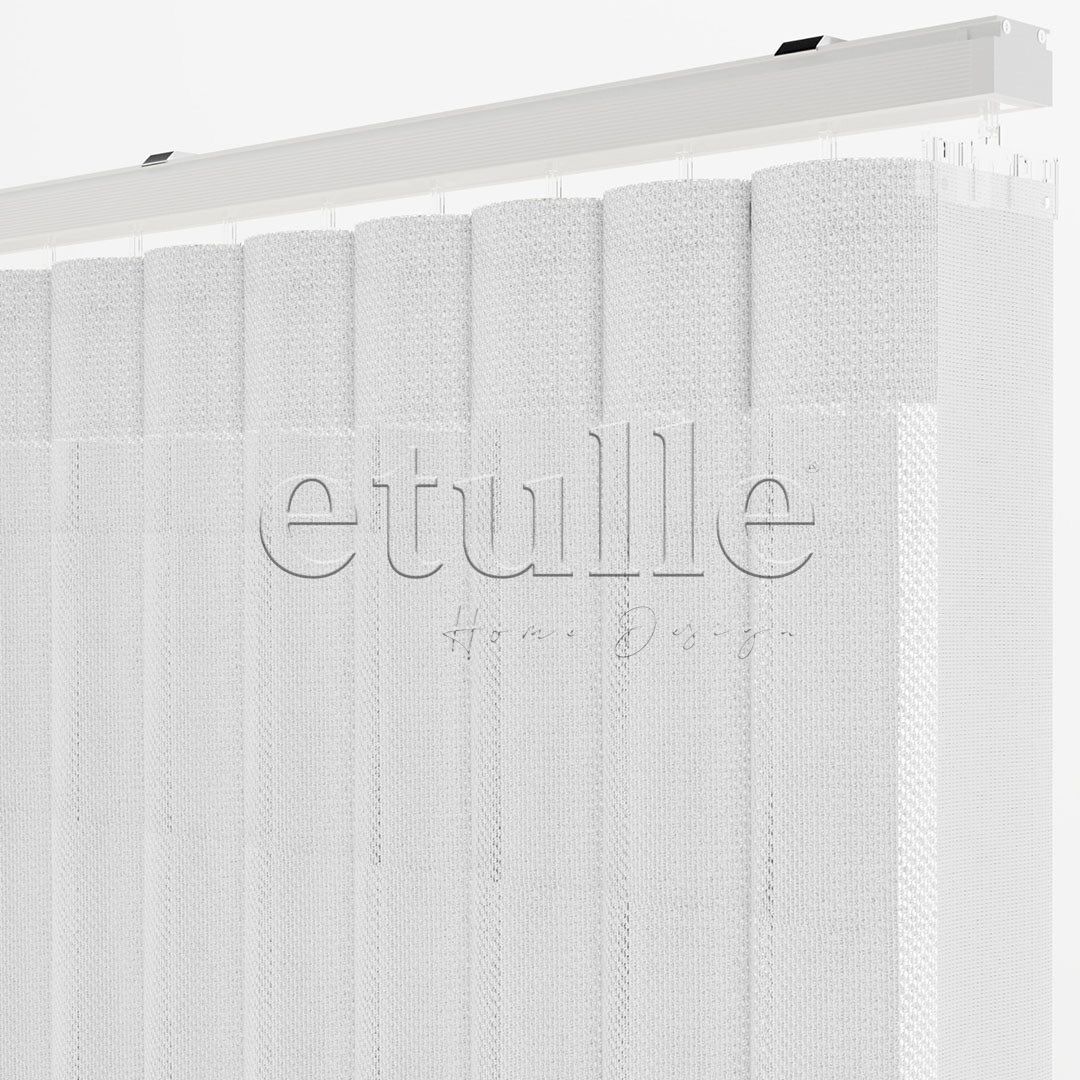 Olas - Jacquard Vertical Tulle Curtain