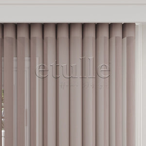 Palmar - Narrow Vertical Tulle Curtain