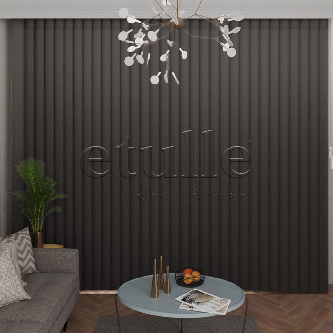Perfect - Plain Vertical Tulle Curtain